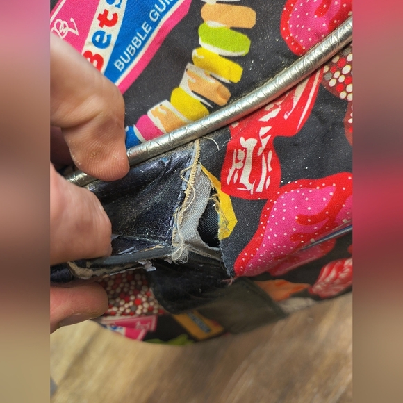 Betsey Johnson Vintage Candy-Themed Travel Bag - Picture 9 of 16